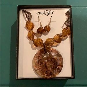 East5th Necklace and Earrings Set!!!!